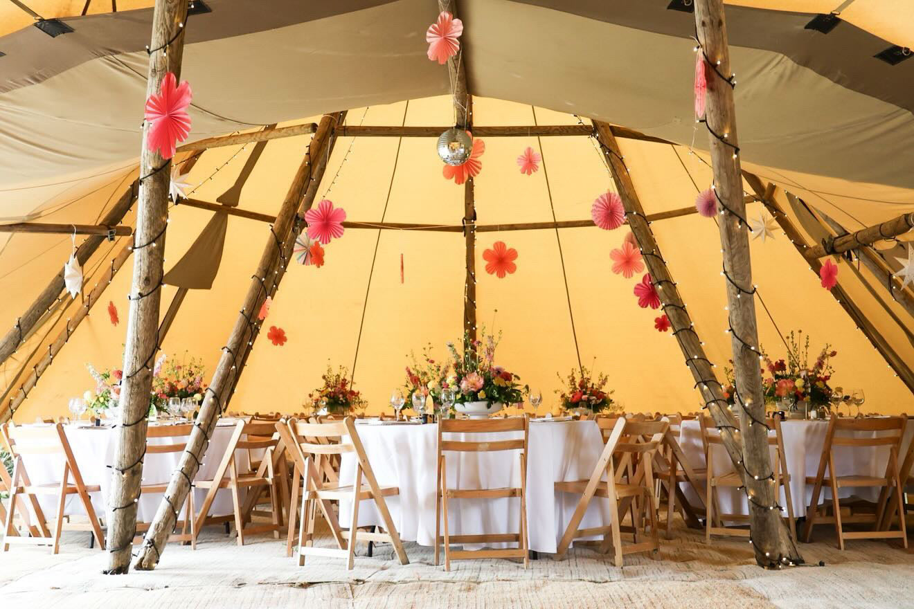 Corporate Events Gallery photograph — The Yorkshire Tipi Company