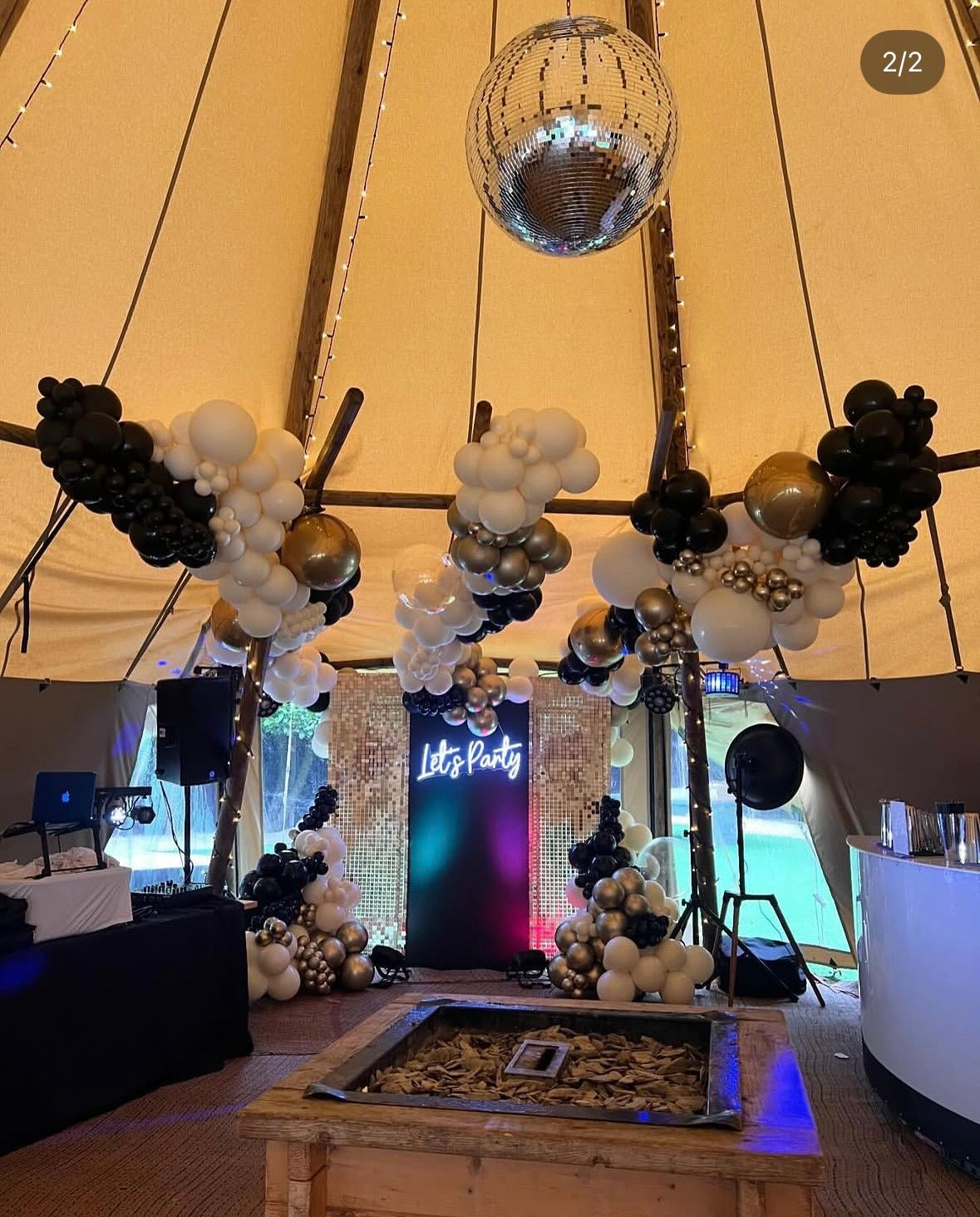 Parties & Private Functions Gallery photograph — The Yorkshire Tipi Company