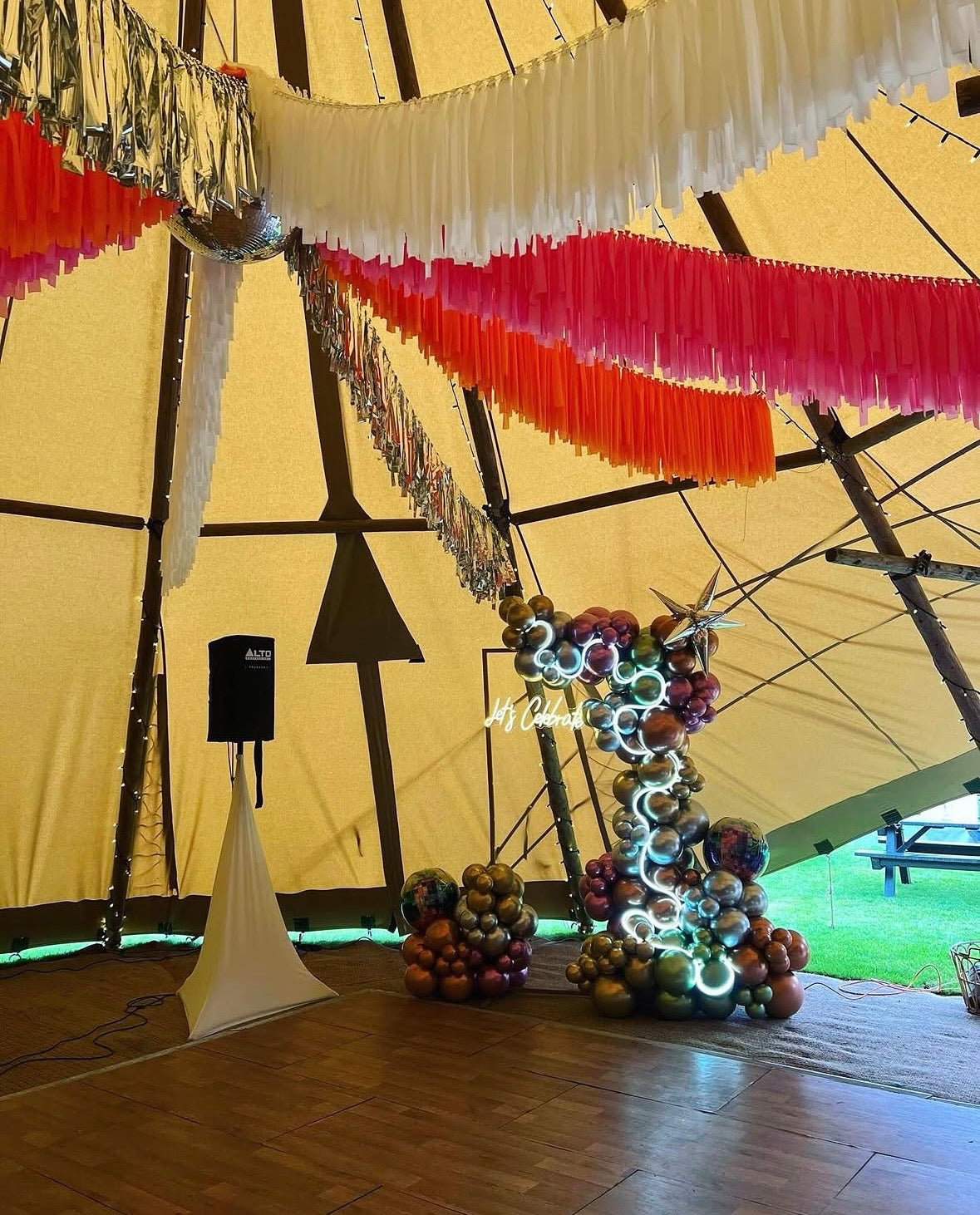 Parties & Private Functions Gallery photograph — The Yorkshire Tipi Company