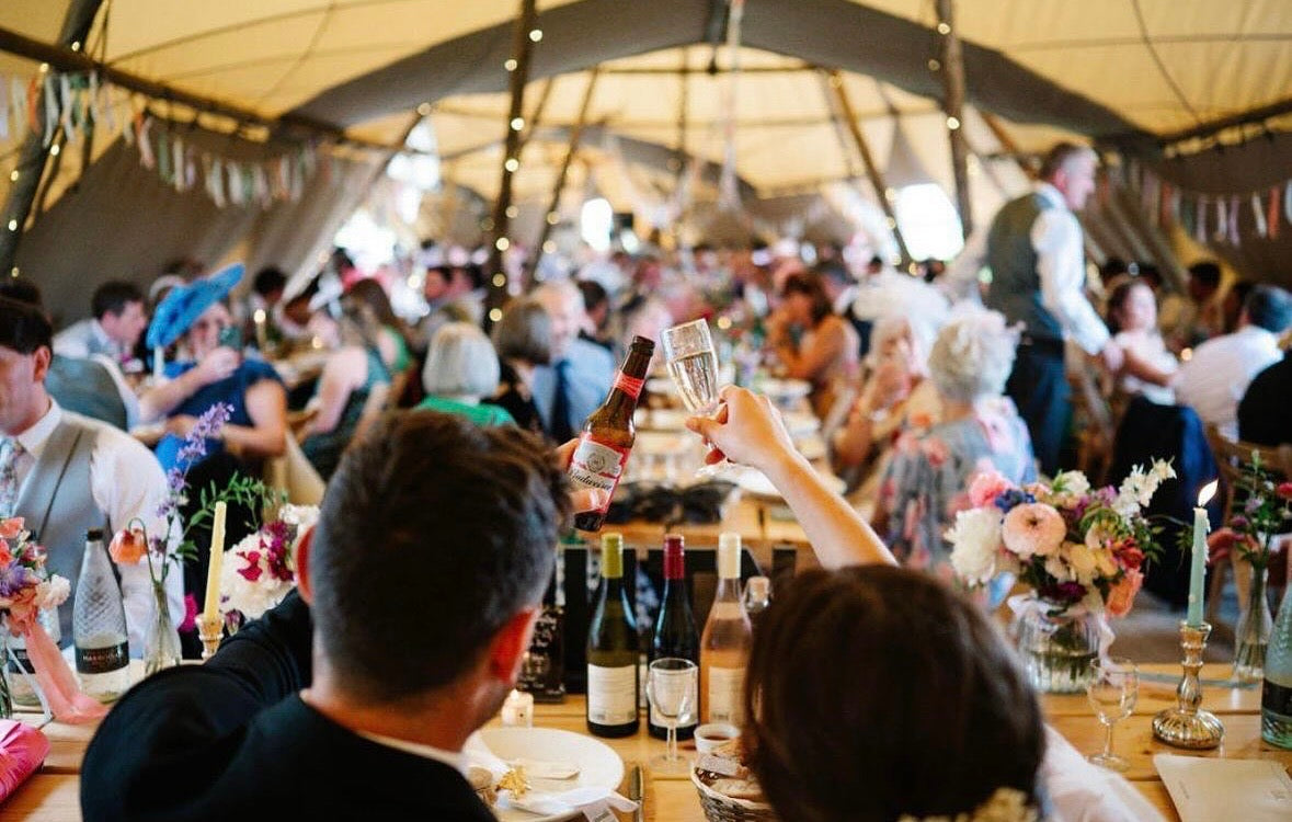 Wedding Tipi Gallery photograph — The Yorkshire Tipi Company