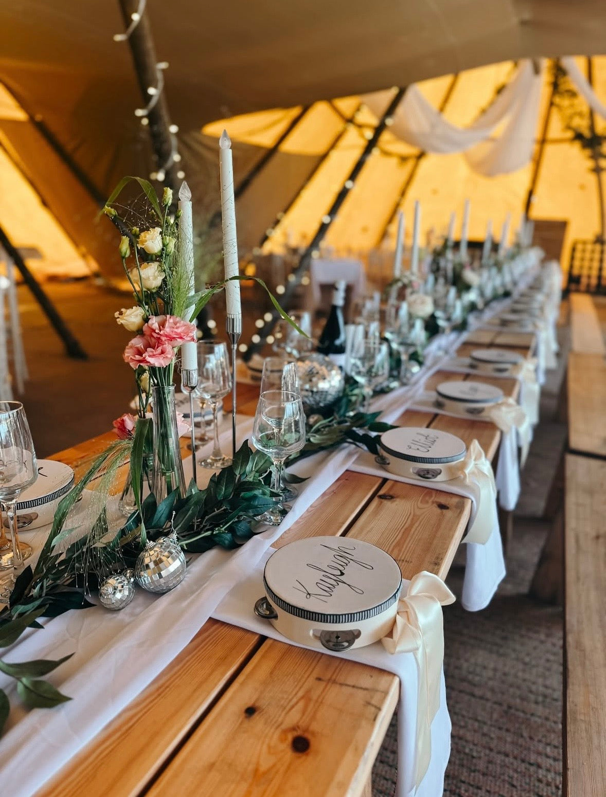 Wedding Tipi Gallery photograph — The Yorkshire Tipi Company
