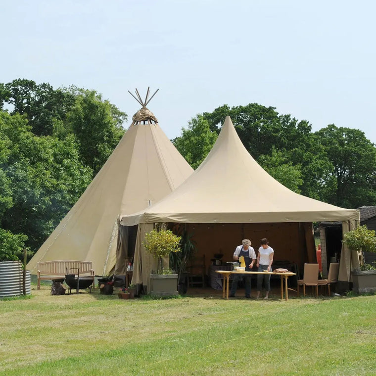Catering tent