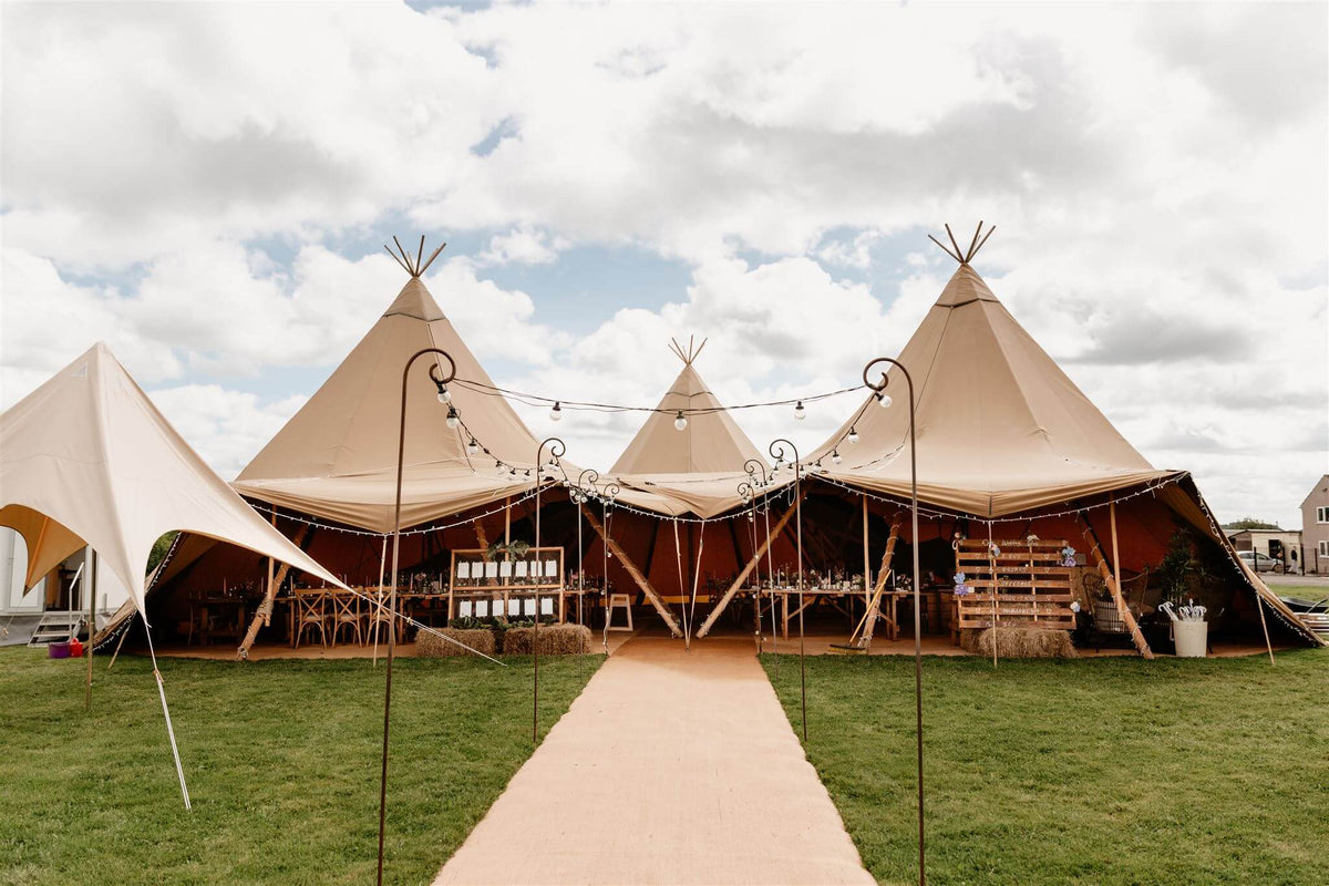 Wedding Tipi Gallery photograph — The Yorkshire Tipi Company